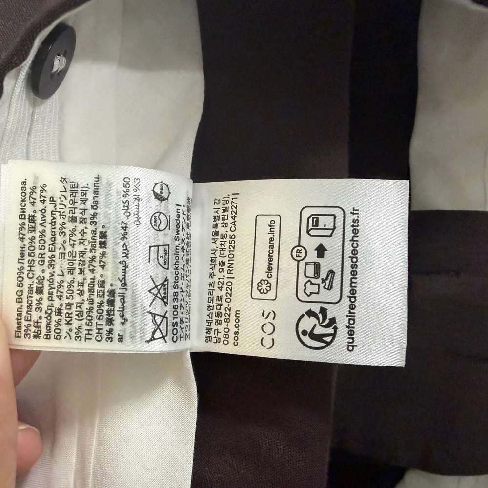 COS trousers crafted